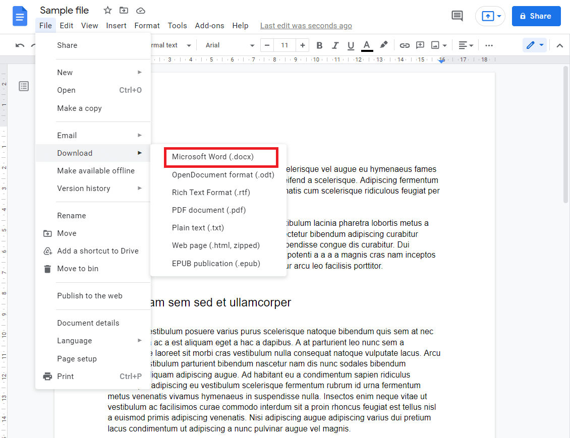 how to pdf file convert in word